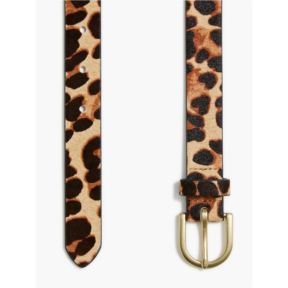 J. crew Leopard calf hair belt - Picture 2 of 11